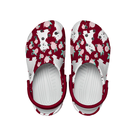 Cee™ Clogs  Westie Loves Roses