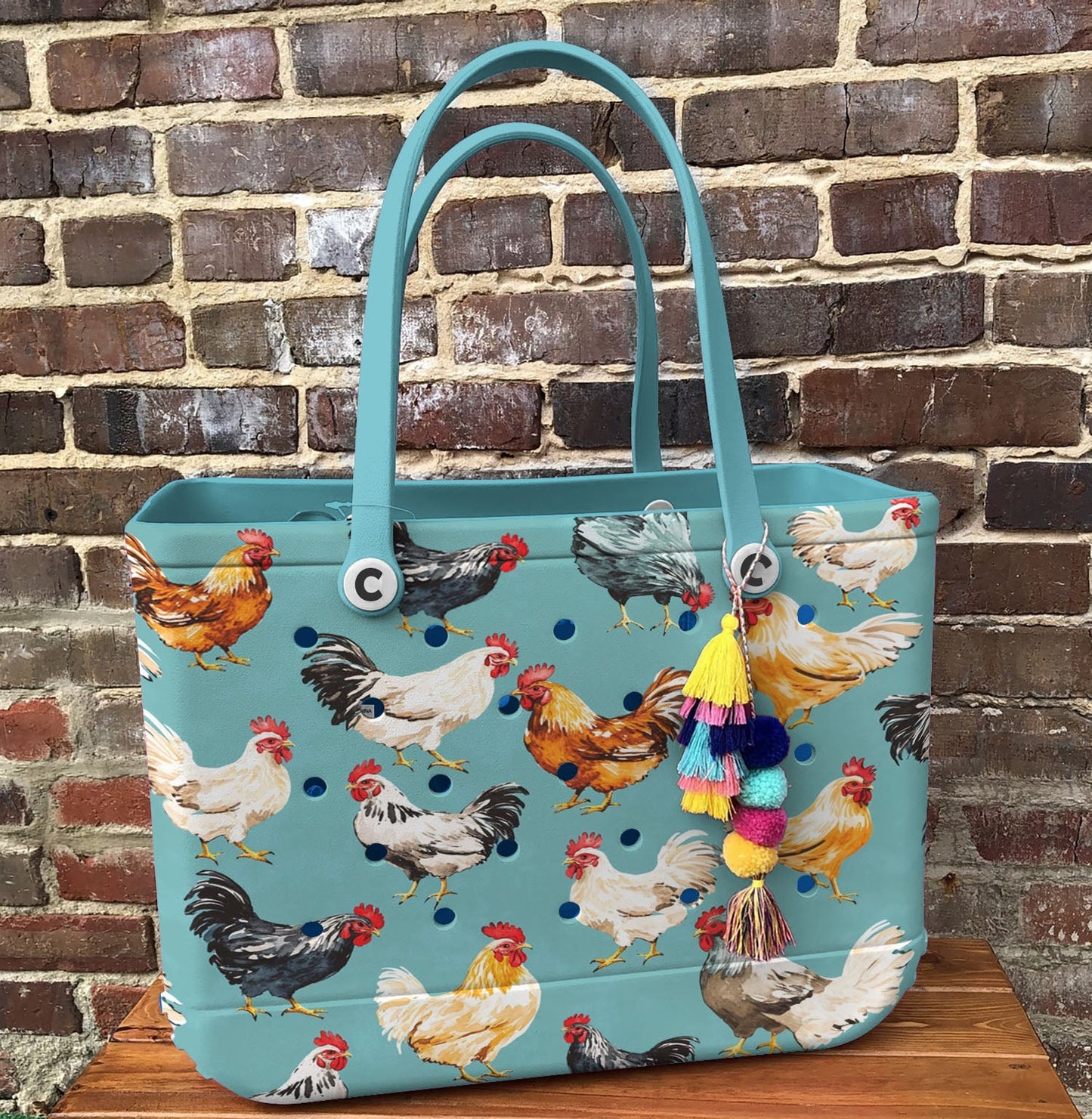 Ceeprints Cee™ Bag Rooster Parade