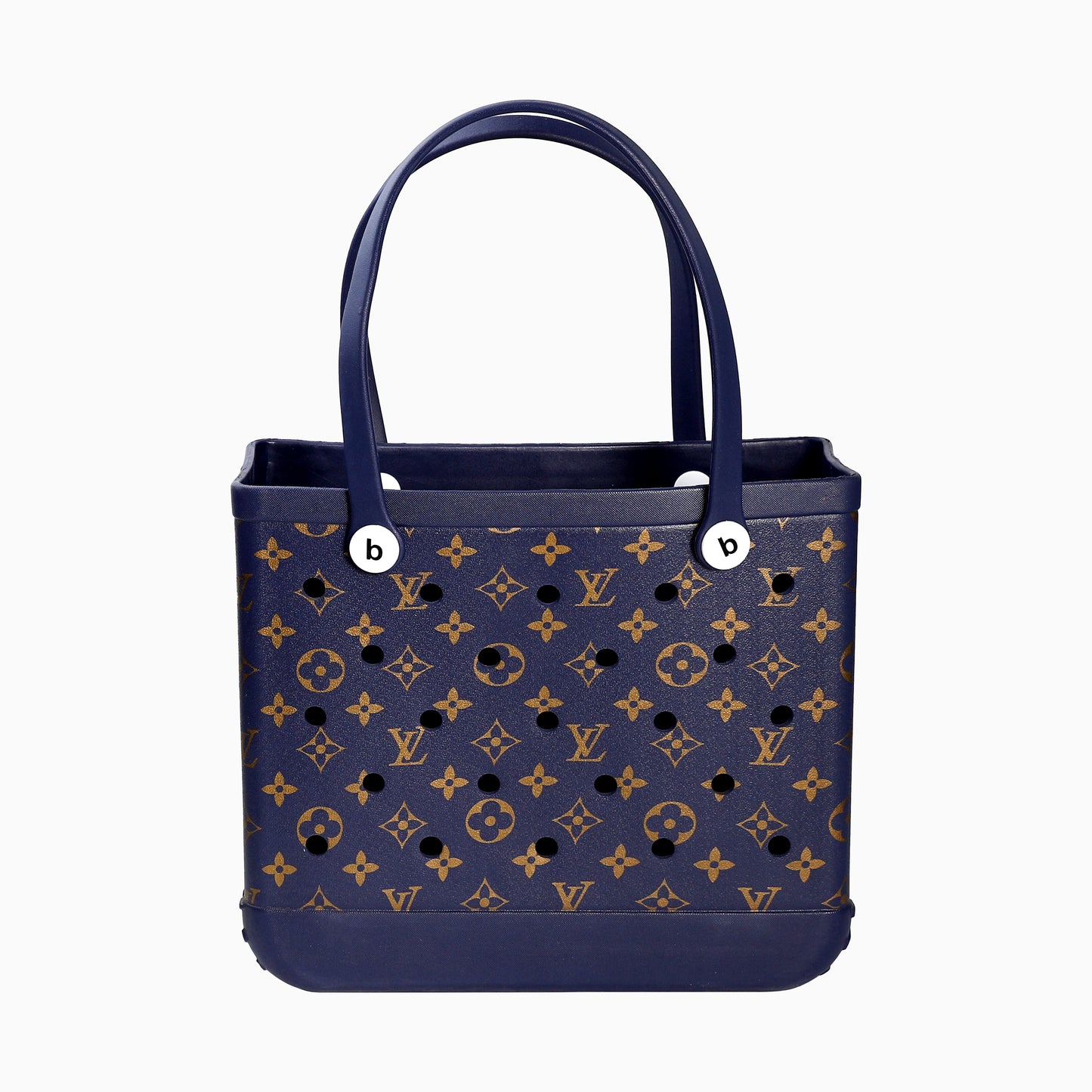 LV Large Beach Tote Bag,Original Large Rubber Beach Bag for Women, Pool Bag and Boat Tote