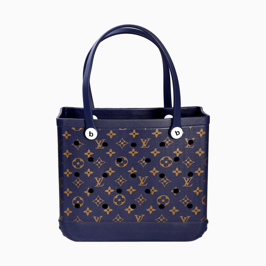 LV Large Beach Tote Bag,Original Large Rubber Beach Bag for Women, Pool Bag and Boat Tote