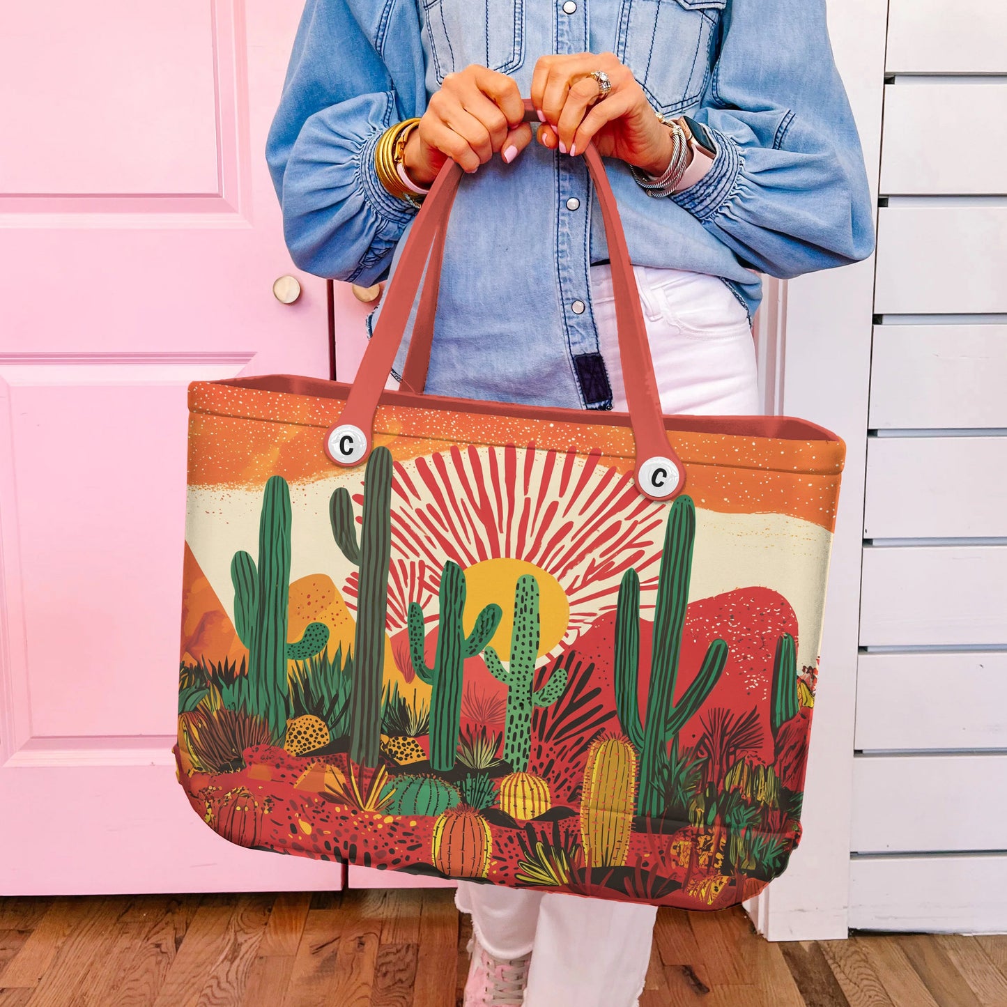 Ceeprints Cee™ Bag Cactus Sunburst
