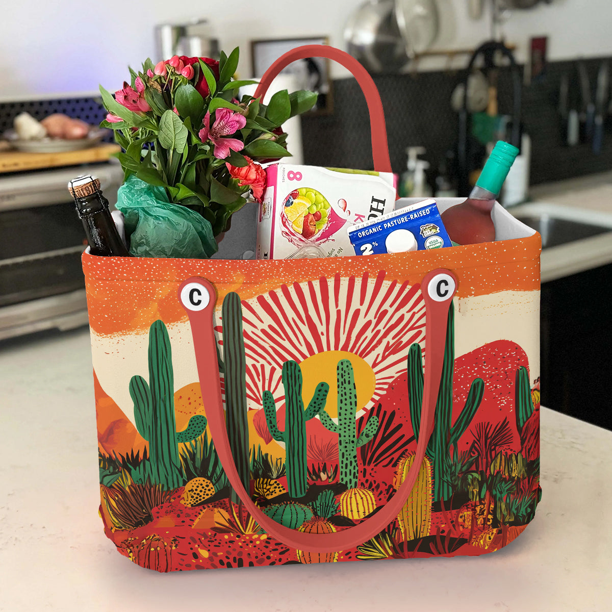 Ceeprints Cee™ Bag Cactus Sunburst