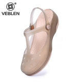 Veblen Jelly Sandals,For Women The Original Jelly Fisherman's Sandal Shoes Beach Casual