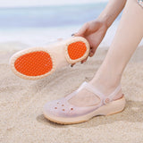 Veblen Jelly Shoes,For Women The Original Jelly Fisherman's Sandal Shoes Beach Casual