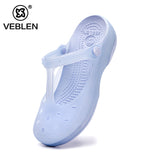 Veblen Jelly Sandals,For Women The Original Jelly Fisherman's Sandal Shoes Beach Casual