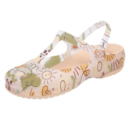 Veblen Women's Casual Shoes,For Women The Original Jelly Fisherman's Sandal Shoes Beach Casual