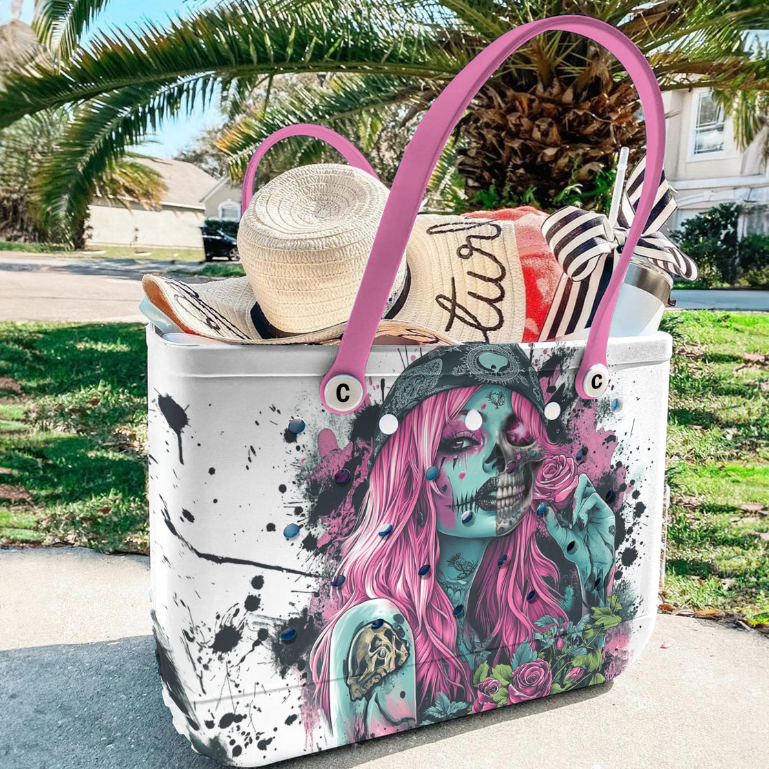 Ceeprints Cee™ Bag Crimson Rose Skull