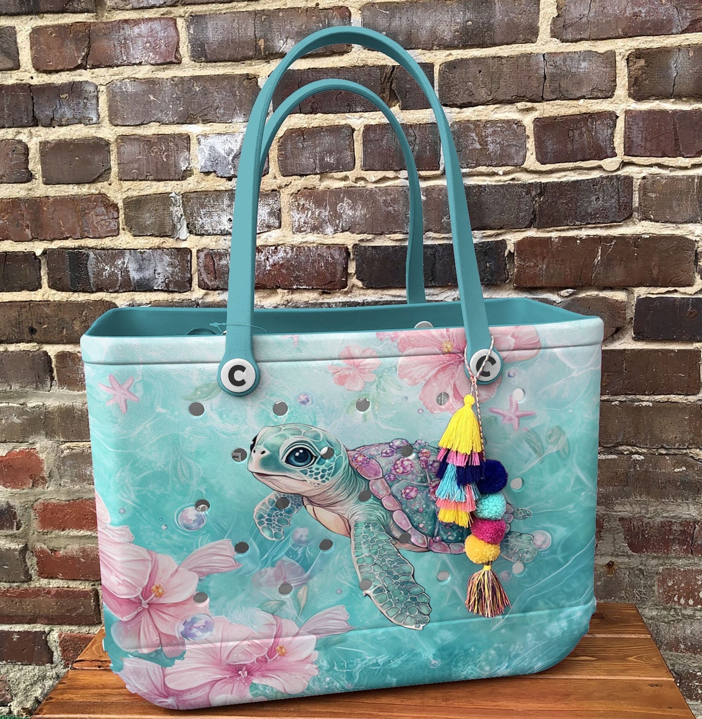 Ceeprints Cee™ Bag Turtle Bloom