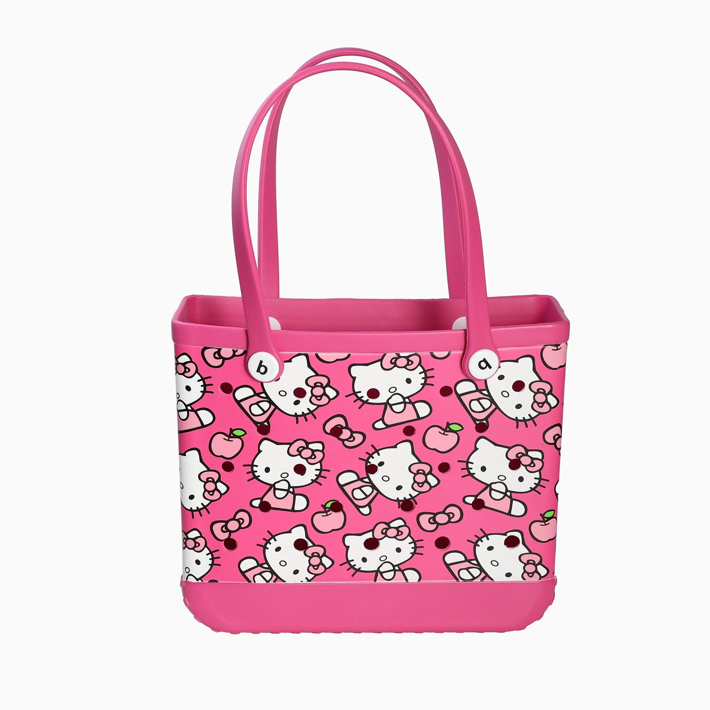 Hello Kitty Beach Tote Bag, Original Large Rubber Beach Bag for Women, Pool Bag and Boat Tote