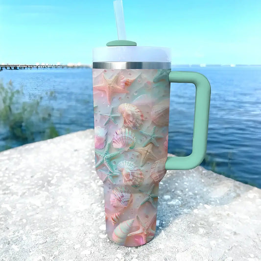 Ceeprints Tumbler Coastal Shell