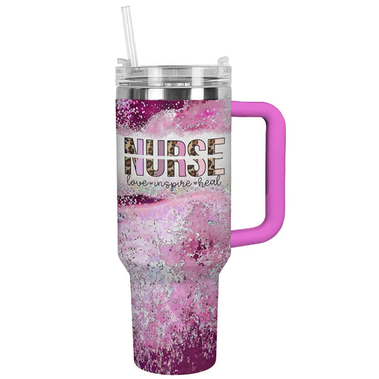 Ceeprints Tumbler Pink Power Healer